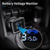 Car TPMS LCD Digital Display Tire Pressure Alarm System Auto Security Alarm Cigarette Lighter Wireless Sensors