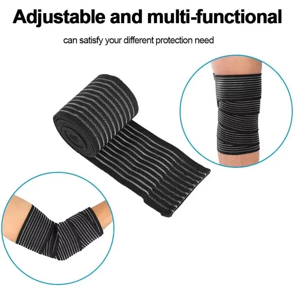 1Pcs High Elasticity Knee Brace Support Wrap Adjustable Bracer Wristband for Outdoor Activity