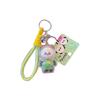 With Panda Transparent Shell Keychain Cute Cartoon Highgloss Acrylic Doll Craft