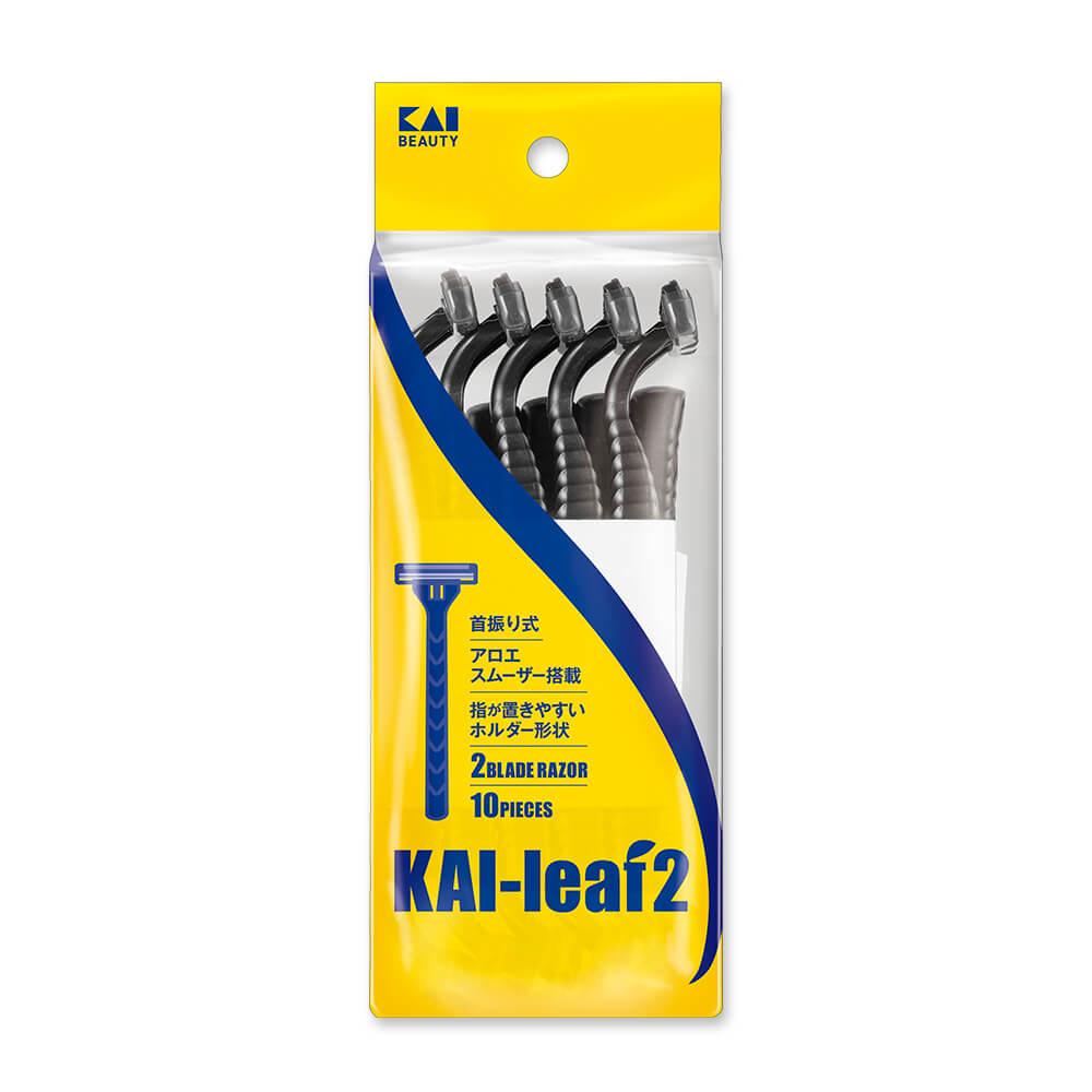 Kai leaf2 razor (10-pack or 20-pack)