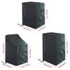 Antifouling Chair Rain Cover Universal Furniture Protector Stacked Chair Dust Cover  Patio