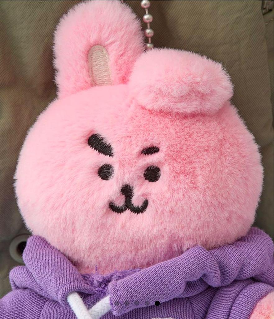 [Б/У] Line Friends BT21 COOKY Petit Тканевая Реактивная Кукла Брелок