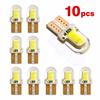 10Pcs T10 W5W Led Car Interior Colored Light Wedge Clearance Lamp Parking Bulb Silicone Marker Lamp