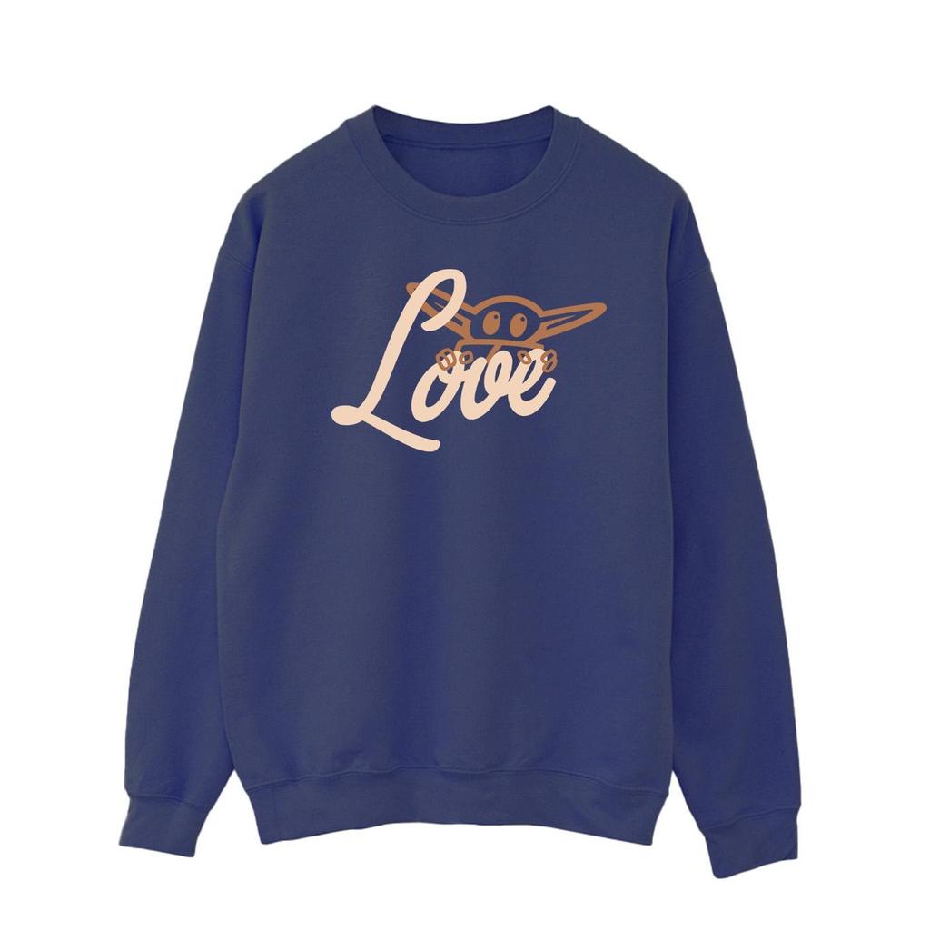 Star Wars Mens Grogu Love Sweatshirt