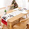 Сосны Мери Кристмас Скатерть 13x72 дюйма Зимний Рождественский Праздничный Кухонный Декор для Обеденного Стола для Домашней Вечеринки
