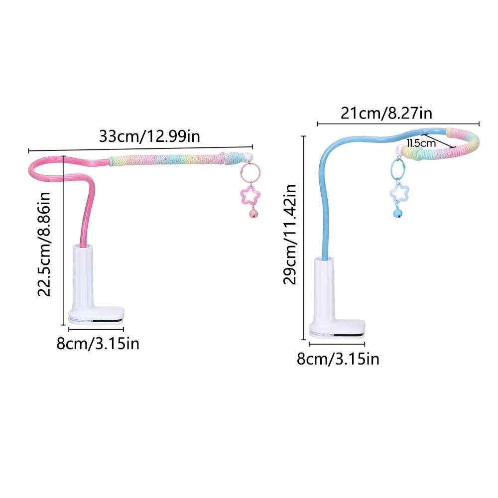 Нескользящая подставка-жердочка для птиц с колокольчиком, износостойкие палочки для шлифовки лап, многофункциональная удобная жердочка для тренировки птиц