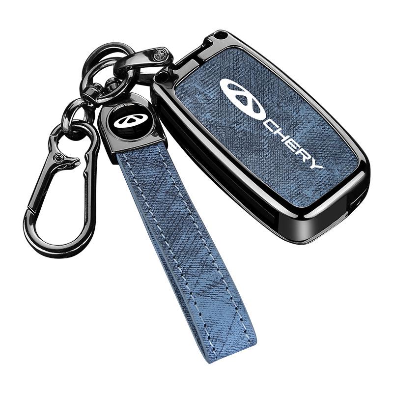 Чехлы-брелоки из цинкового сплава для Chery, Tiggo 8, 7 Plus - Полное покрытие, 5-кратная защита от падений