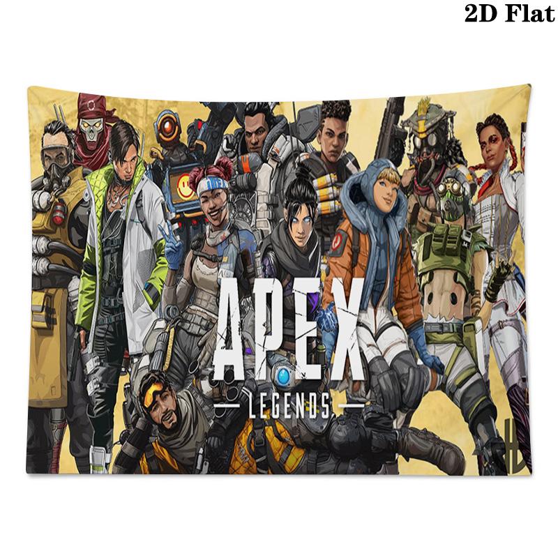 Apex Legends Wall Tapestry Aesthetic Wall Hanging Printed Fabric Blanket Decorative Tapestries for Bedroom Living Room Home Decor