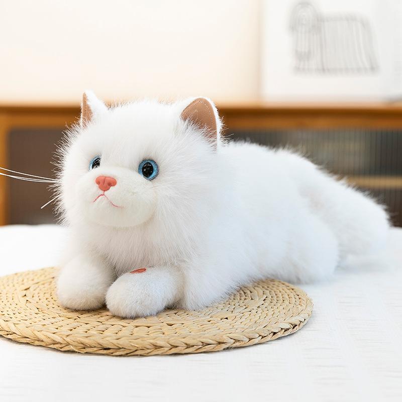 Имитация тряпичной куклы кошки издаст звук, кукла кошка, домашний питомец, котенок, плюшевая игрушка, сопровождает, успокаивает детей, диванная подушка