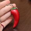 Креативный кулон-перец из натуральной кожи, подвеска для сумки, аксессуары, брелок-овощ, милый подарок на день рождения