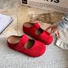 Fashion Flat Shoes Female Woman's Slippers Cover Toe Luxury Slides 2025 Designer Female Shoes Slippers Casual Cover Toe 2025 Luxury