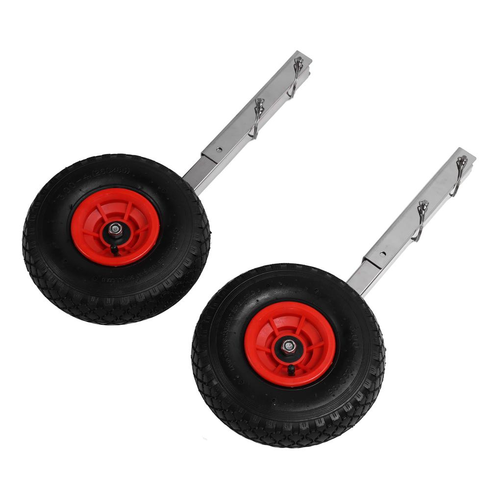 2 шт. Колесо для спуска лодки на воду из нержавеющей стали, колесо для спуска лодки на транце с быстросъемными штифтами