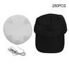 Шапочка для роста волос, регулируемая терапия для контроля выпадения волос, инструмент для лечения, 280 шт., бусины для ламп