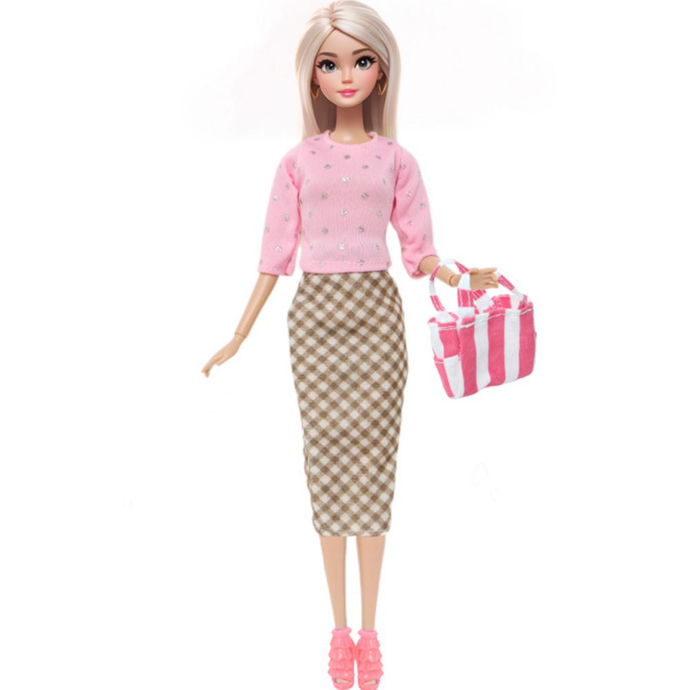 Модный набор одежды для кукол 30 см, ручная работа - Включает аксессуары, идеально подходит для переодевания и игр