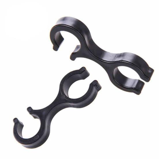 4 шт. пряжка для треккинговой палки, 8 символов, нескользящее отверстие, прочная несущая нагрузка для треккинговой палки, двойная кольцевая пряжка, уличные поставки