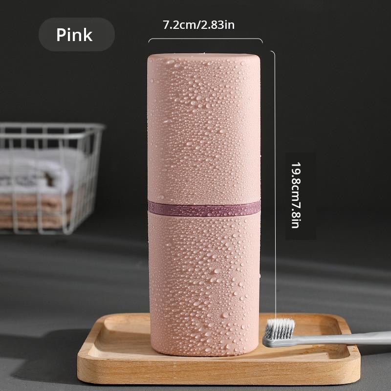 Дорожный чехол для зубной щетки, дорожный держатель для зубной щетки, портативный дорожный чехол для зубной щетки для путешествий, кемпинга, деловой поездки