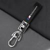 1Pcs Leather Key Chain Car Keyring Pendant Keychain Decor Styling For BMW E34 E36 E60 E90 E46 E39 E70 F10 F20 F30 X5 X6 X1 M3 M5 M6