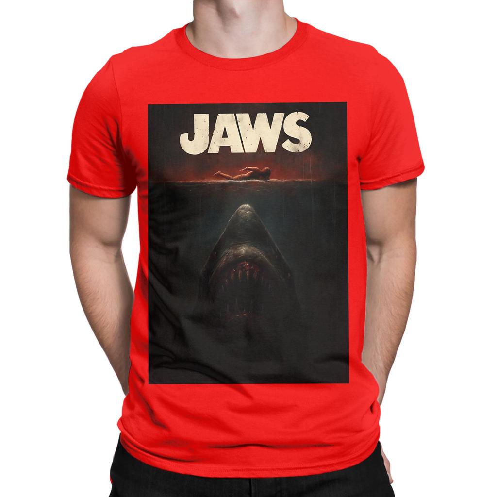 Jaws Funny 100 Cotton Tshirt Jaws Tops Tees For Unisex