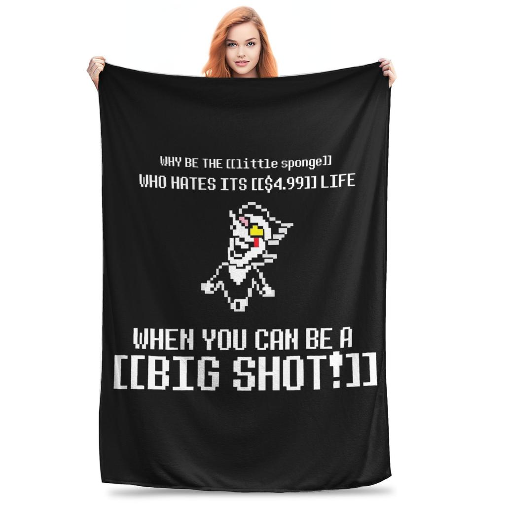 Тенна Deltarune Игровое одеяло Флис Весна/Осень Многофункциональное Мягкое Одеяло-накидка для Кровати Спальни Постельное белье Накидки