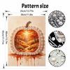 Halloween pumpkin autumn scenery pearl painting art kit handmade diy home decorations