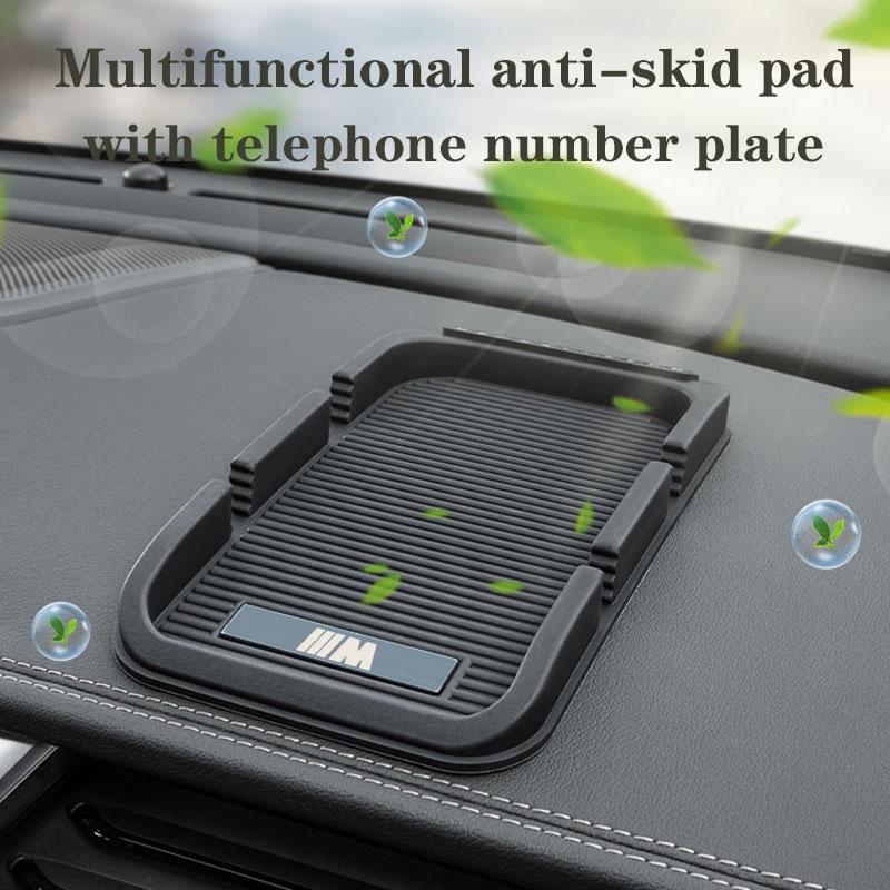 Auto Mat Silicone Dashboard Phone Anti-Slip Pads For BMW M Power X1 e84 X3 f25 X5 e53 x6 e71 ix3 i3 320i 330d M4 1 3 5 Series mkhr65