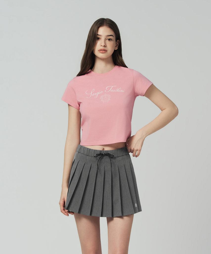 SERGIO TACCHINI W Классическая мини-футболка с графическим принтом