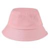 Custom Adult Cotton Bucket Hat Sublimated and Embroidered Wide Brim Round Hat for Summer Outdoor Use Solid Casual Style
