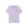 Fila Унисекс футболки X HAGT Фэнтези Фиолетовый Круглый вырез Умеренный прямой крой F11U229102F-VT