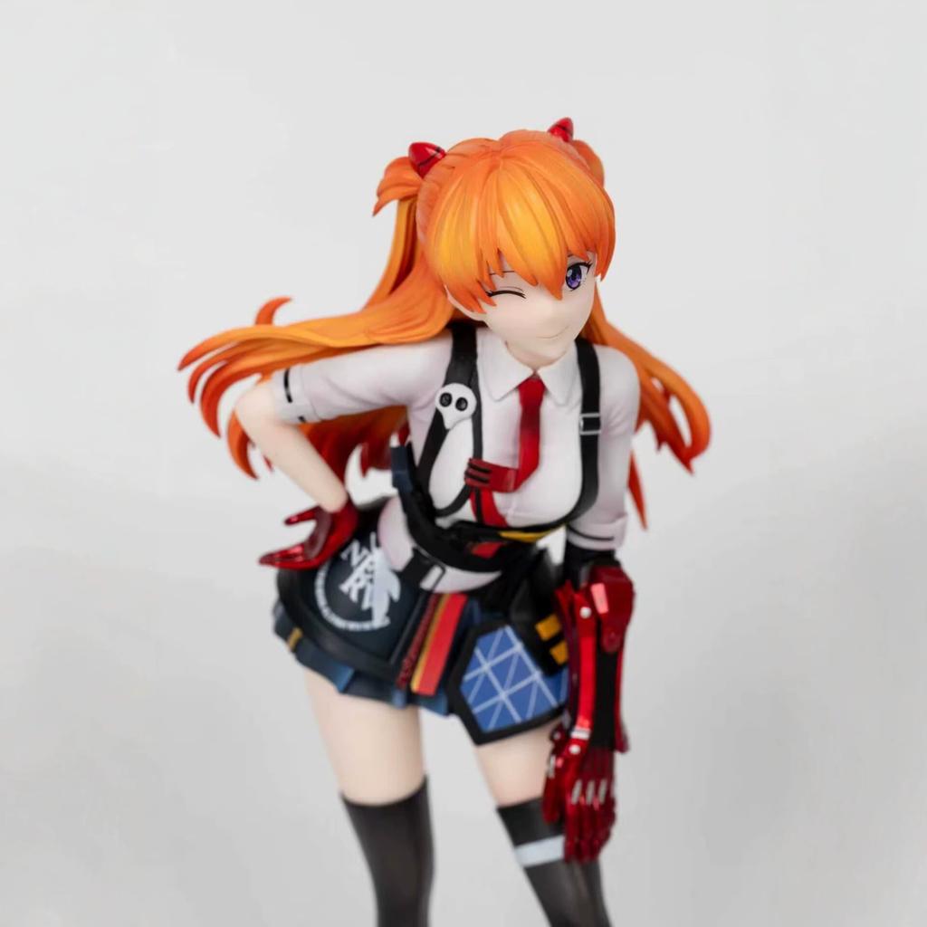 Theater Version, Robot, Mecha Asuka, Two-Dimensional Girl, Standing Position, Chassis Ornament Model, Boxed Figure.
