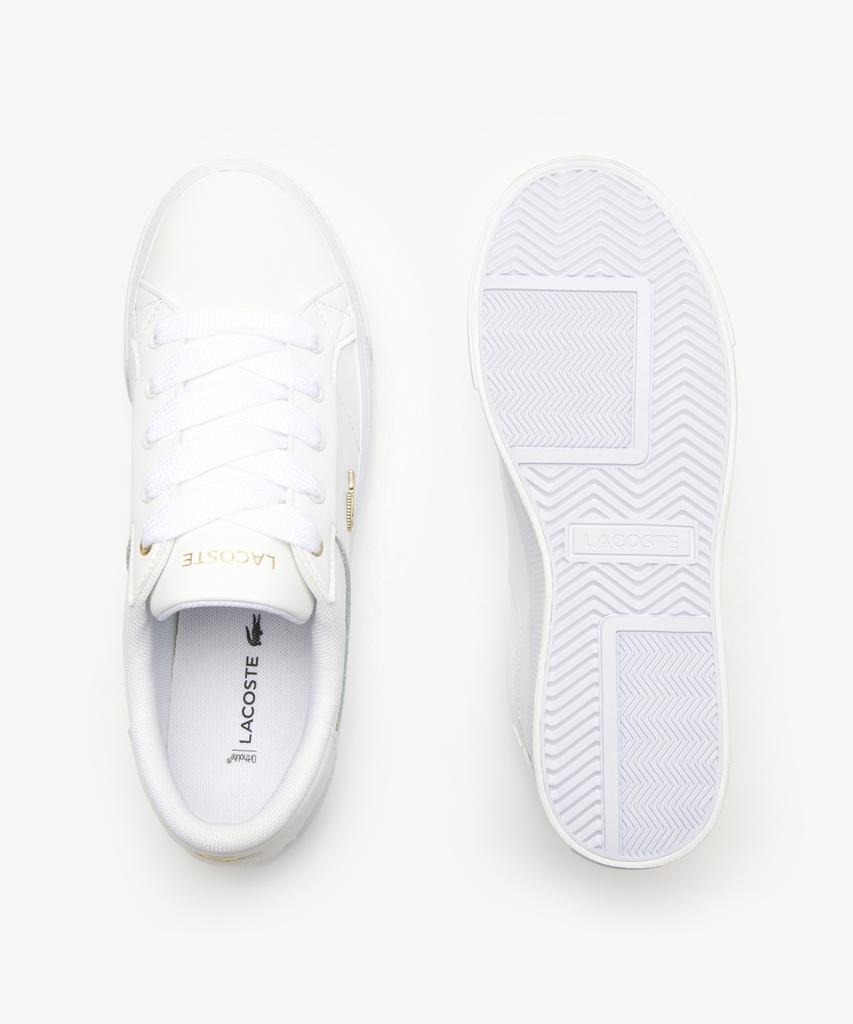Женские кожаные кеды на платформе Lacoste Ziane Rz8005W56G 216
