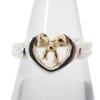 [Pre-owned] TIFFANY / Tiffany / 925 / 750 / Heart Ribbon / Ring / Size 11 / J58-4