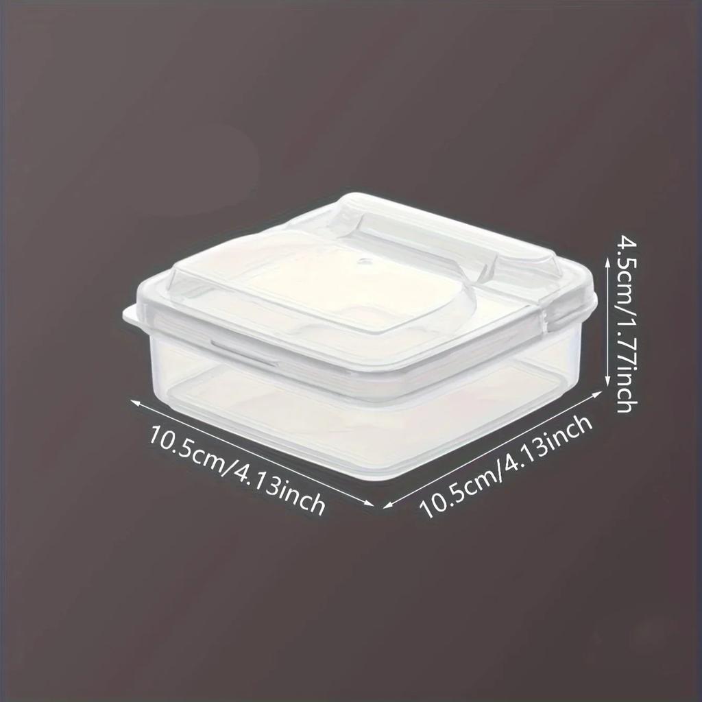 2 шт. Контейнер для хранения сливочного сыра, прозрачный контейнер для сыра, органайзер для хранения в холодильнике, на кухне, для фруктов, овощей, сохранения свежести