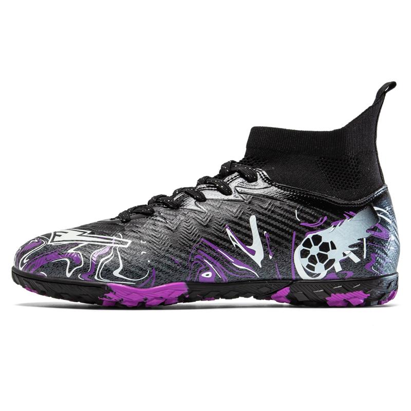 Новые мужские профессиональные унисекс футбольные бутсы FG Нескользящие Футбольные ботинки Открытый дропшиппинг Футзал Матч Тренировка Спортивные кроссовки