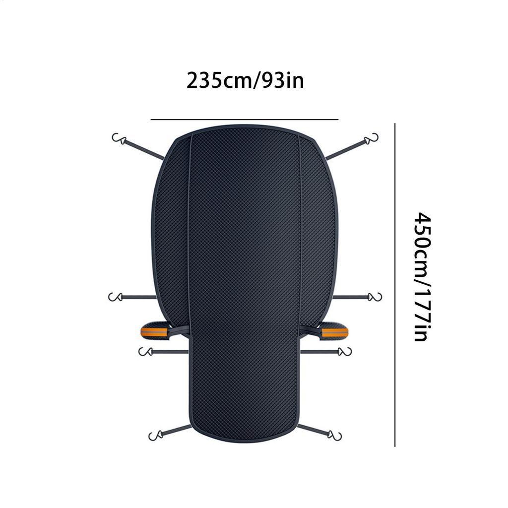 Защита лобового стекла от снега Защита лобового стекла от снега Утолщенная ткань Оксфорд Защита от снега Защита от замерзания Чехол для автомобиля со светоотражающей полосой