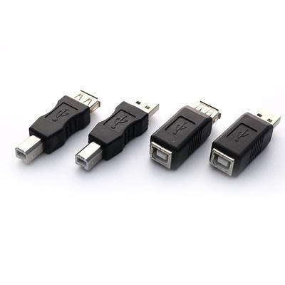 Usb 2.0 Тип A Женский К Типу B Мужской Принтер Сканер Адаптер Конвертер Разъем