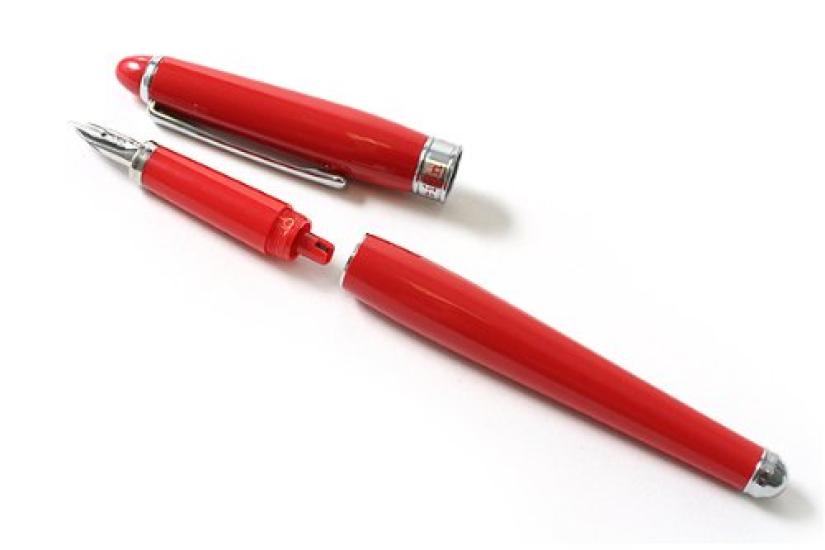 Перьевая ручка Platinum Fine Shaft Pen Pen Affection PAF5000 Sky Red