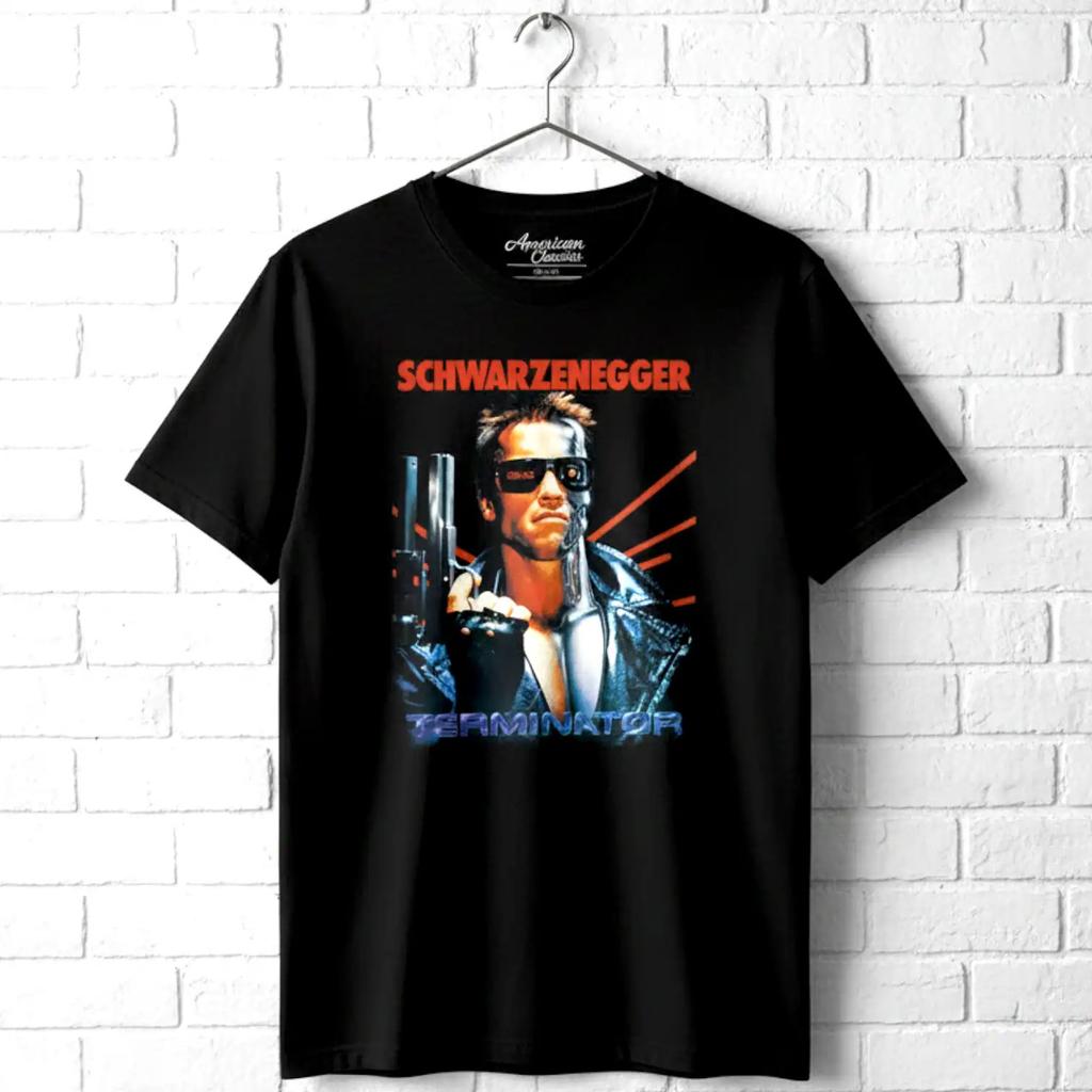 Terminator Arnold Schwarzenegger Movie Poster Men's T Shirt