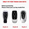 Metal Car Remote Key Cover Case Holder shell Fob Chain For Mercedes Benz A B C E S Class C260L S400L CLA CLS GLC GLS GLE EQE EQS