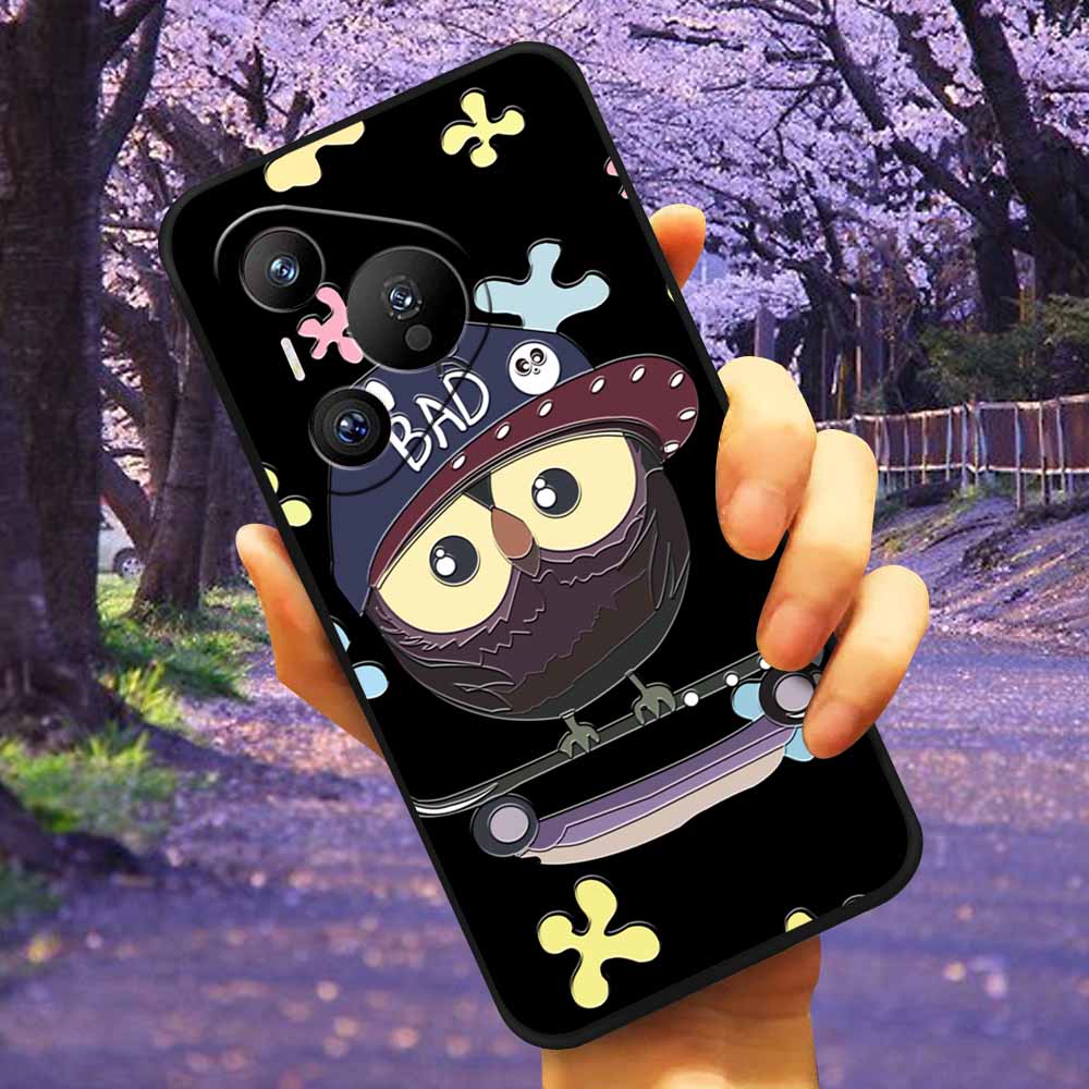 Чехол для Huawei Pura 70 с тиснением Сова 3D Рельефный Силиконовый Мягкий Задний Чехол для Huawei Pura 70Pro+ Чехол 70 pro 70 Ultra Оболочка С рисунком