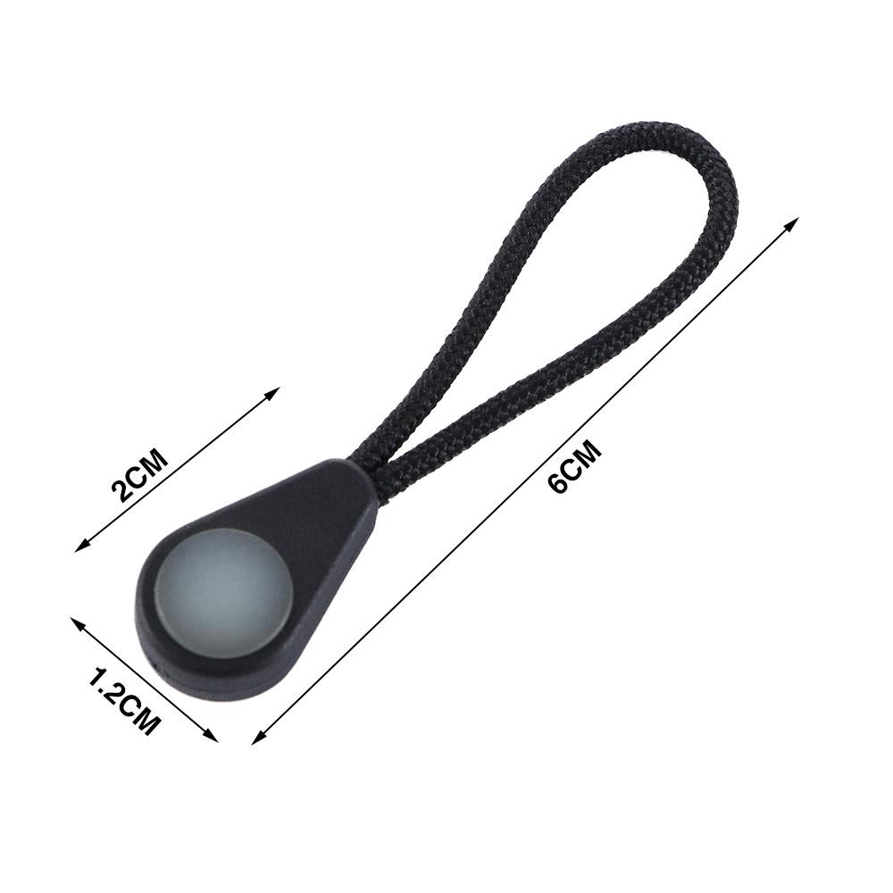 Rope Clip Buckle Luminous Bag Accessories Ideal Kit Markers Tent Zippers Night Zipper Zipper Pull