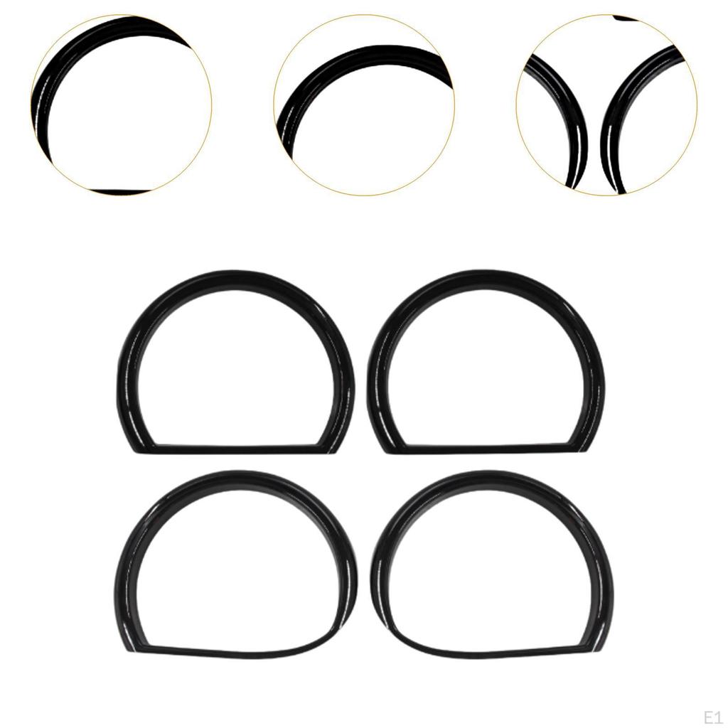 4 шт. Крышка абажура фары, обрамление для автомобильной фары, фара