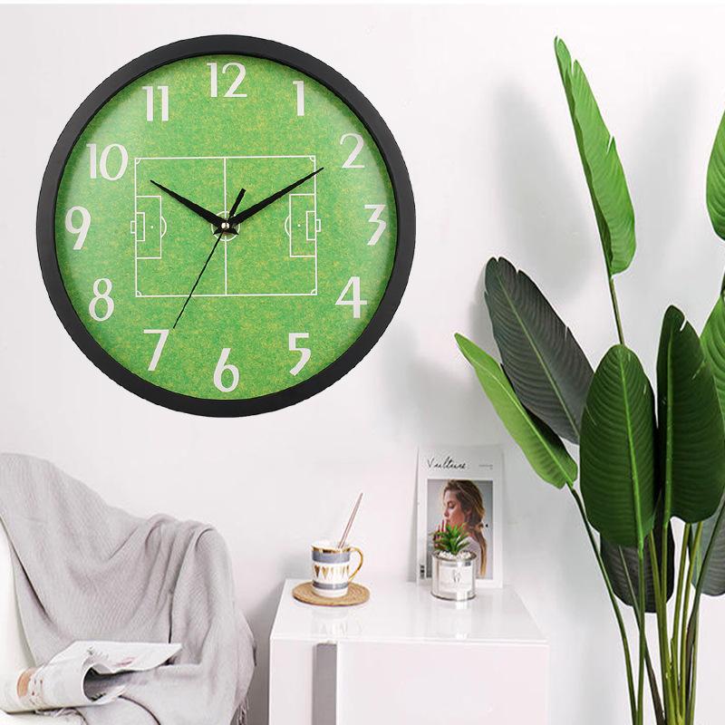 Модные Современные Настенные Часы Гостиная Спальня Настенные Часы Бесшумные Часы Мультяшные Часы Простые Креативные Кварцевые Часы