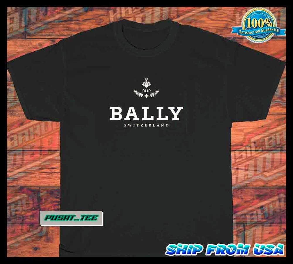 НОВЫЙ Bally Швейцария логотип американский смешной футболка РАЗМЕР S-5XL Унисекс Футболка