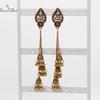Длинные висячие серьги в индийском этническом стиле из Болливуда с кисточками Jhumka, модные украшения
