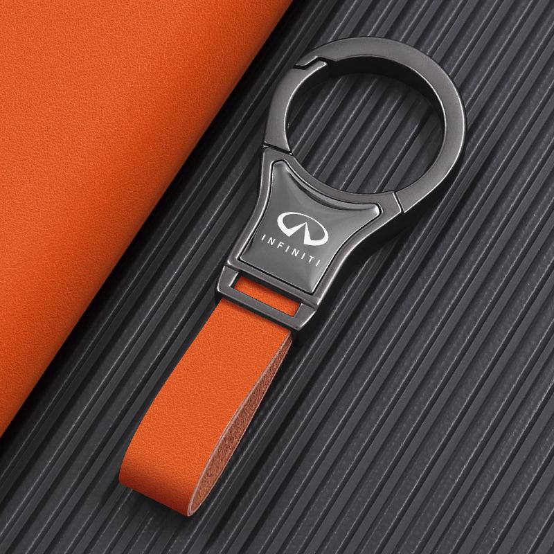 Брелок-кольцо для ключей автомобиля Infiniti Q50L Q70L G25 FX35 - Новая модель 2025 года