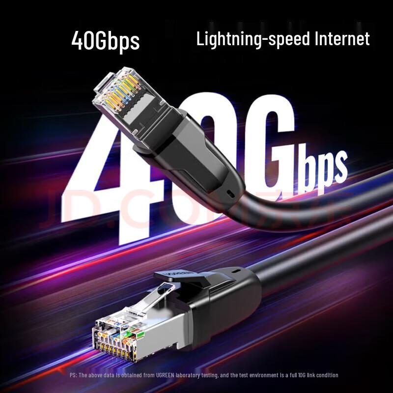 Ugreen Кабель Ethernet Cat8 10 Gigabit