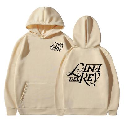 Зимнее худи Lana Del Rey, мужское повседневное худи, модное ретро, эстетика Харадзюку, теплое худи, уличная одежда