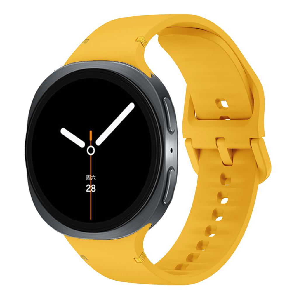 Спортивный силиконовый ремешок для Samsung Galaxy Watch 8 Ремешок 44 мм 40 мм Аксессуары correa pulseira Браслет Galaxy Watch 8 classic 46 мм