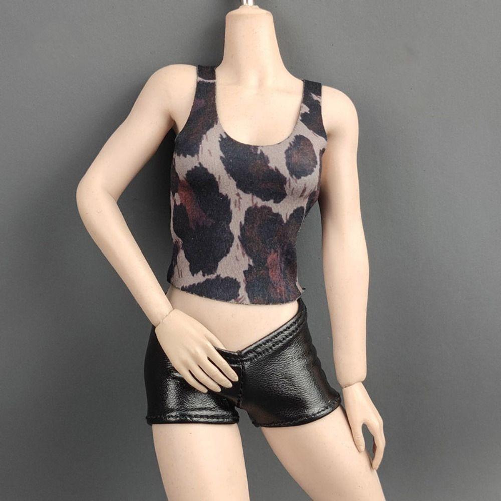 6 цветов, жилет-женщина-солдат, модная одежда с леопардовым принтом, 12-дюймовая экшн-кукла/кукла 30 см