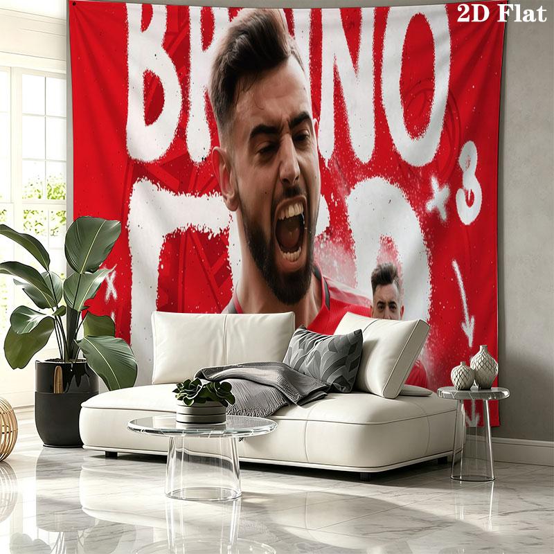 Fernandes Wall tapestry, aesthetic printed fabric blanket, suitable for bedroom, living room, and home decor.
